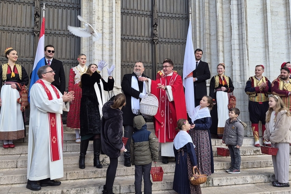 Ogranak Matice hrvatske organizirao 12. Festu svetog Vlaha u Bruxellesu (FOTO)