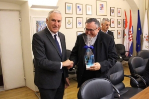 Župan Dobroslavić se sastao s vrhbosanskim nadbiskupom kardinalom Vinkom Puljićem