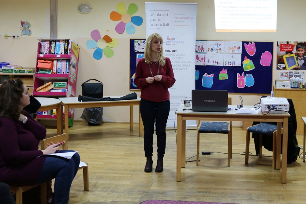 Nastavak edukacije &bdquo;Primjena terapeutske igre u vrtićkom okruženju&ldquo; u Dječjem vrtiću Župa dubrovačka