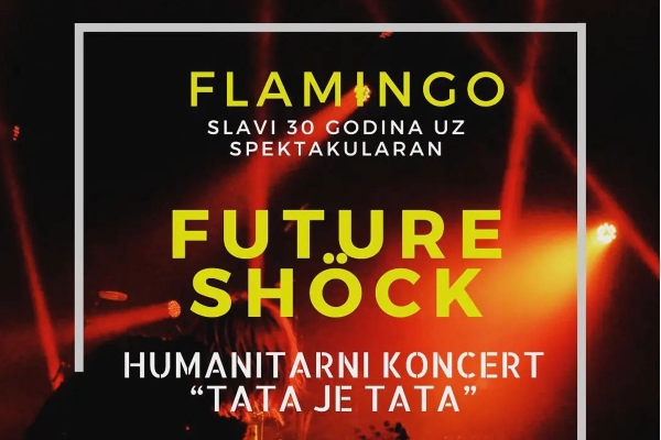 Future shock koncert humanitarnog karaktera udruge "Tata je tata" u restoranu Flamingo
