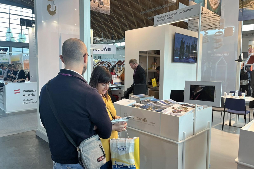 Nastup Turističke zajednice Dubrovačko-neretvanske županije na sajmu TTG u Riminiju