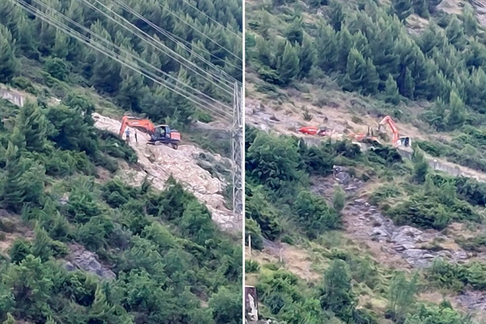 Unatoč zabrani, u Platu građevinski radovi uz te&scaron;ku mehanizaciju, komunalni redari izdali prekr&scaron;ajne naloge
