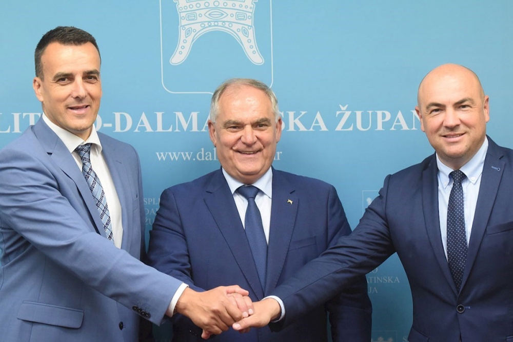 Župan Pezo i zamjenik Cebalo u Splitu na sastanku sa splitsko-dalmatinskim i &scaron;ibensko-kninskim županima