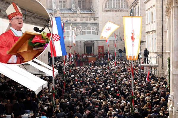 Sredi&scaron;nje euharistijsko slavlje Feste sv. Vlaha predvodio gospićko-senjski biskup Zdenko Križić