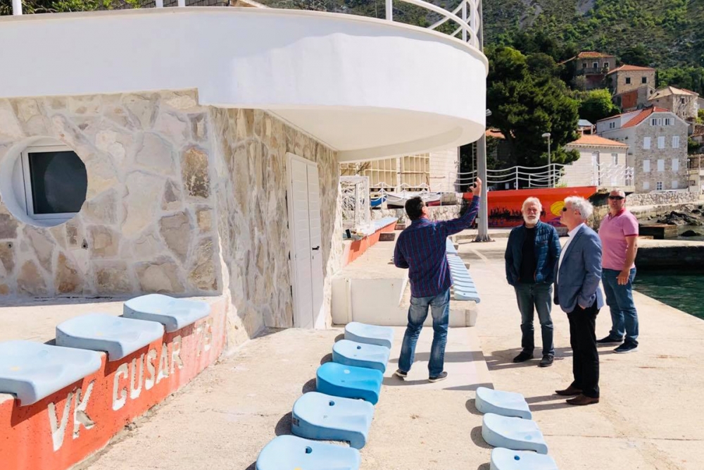 Nardelli obi&scaron;ao uređene klubske prostorije VK Gusara na plivali&scaron;tu u Mlinima