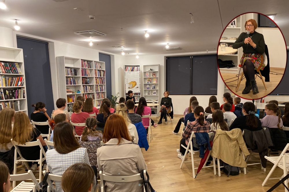 Nagrađivana spisateljica za djecu i mlade Jasminka Tihi-Stepanić održala književni susret s učenicima