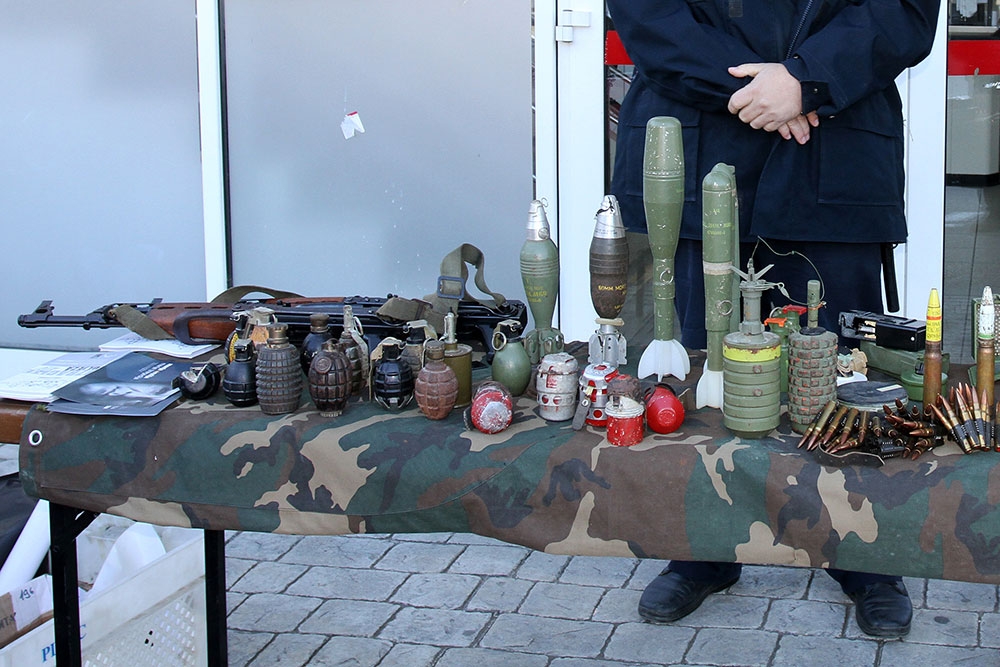 Dragovoljnim predajama prikupljeno preko 126 tisuća raznih eksplozivnih sredstava