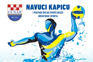 Poziv na upis u &scaron;kolu vaterpola za djevojčice i dječake Vaterpolskog kluba Gusar