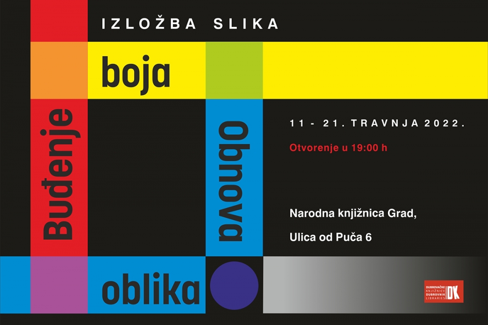 Uskrs u knjižnicama - otvorenje grupne izložbe "Buđenje boja, obnova oblika"
