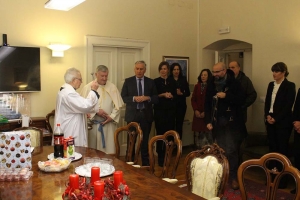 Katedralni župnik don Stanko Lasić blagoslovio prostorije, dužnosnike i zaposlenike županije