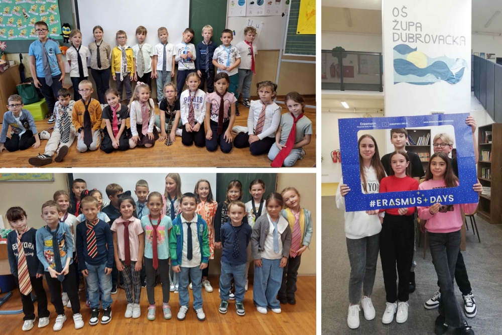 Brojne aktivnosti u župskoj &scaron;koli; Obilježeni Dan kravate, Dani Erasmusa, Dani kruha i zahvalnosti za plodove zemlje