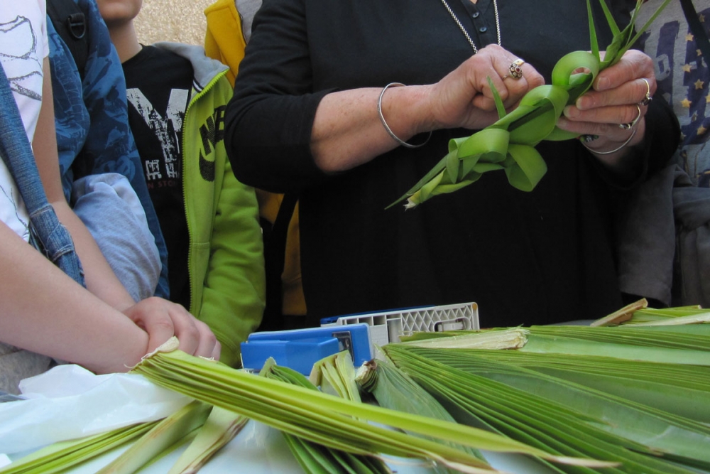 Palmana Nedjelja - Cvjetnica; Blagoslov poma i grančica maslina, početak Velikog tjedna