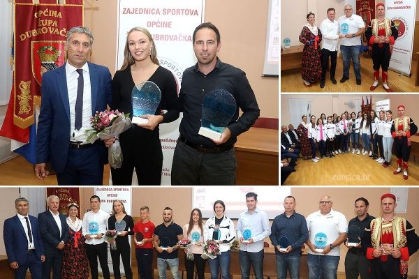Zajednica sportova nagradila najbolje u 2019. - Iva Oberan, Marijo Barović i Auto klub Župa dubrovačka (FOTO)