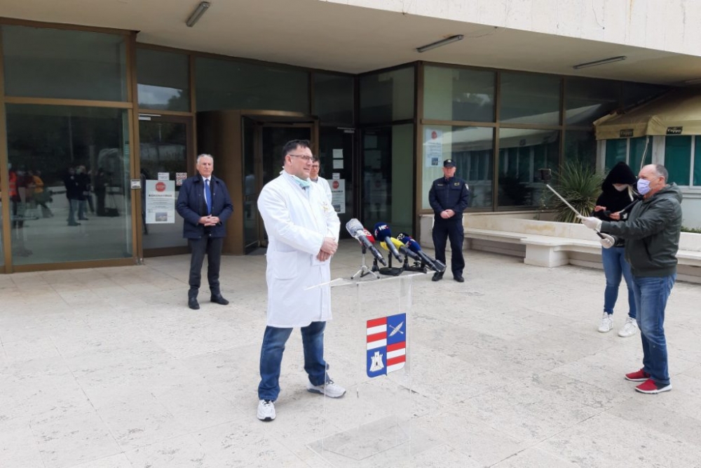 Stožer Civilne za&scaron;tite županije; Hospitalizirno deset osoba, očekuju se rezultati za 14 uzoraka