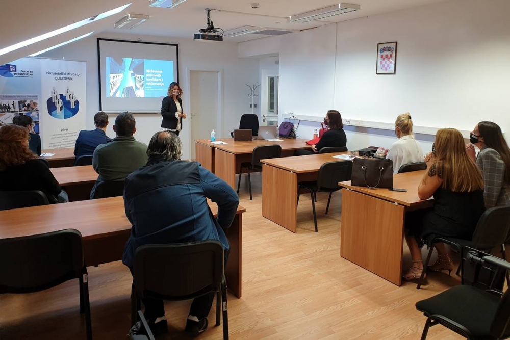 U Centru za poduzetni&scaron;tvo održana radionica &ldquo;Rje&scaron;avanje poslovnih konflikata i reklamacija&rdquo;