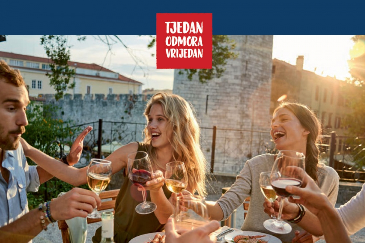Akcija Ministarstva turizma i Hrvatske turističke zajednice "Tjedan odmora vrijedan" od 16. do 25. listopada