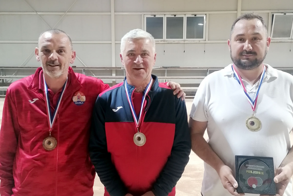 Ivo Jeljenić prvak Županije u disciplini pojedinac klasično, Luko Ledinić (Rijeka) treći