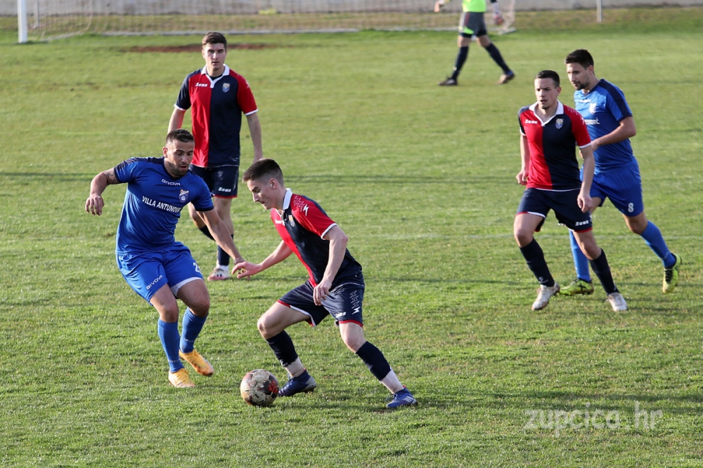 Župa dubrovačka u Orebiću  povela već u drugoj minuti, ali je u nastavku primila dva gola i izgubila