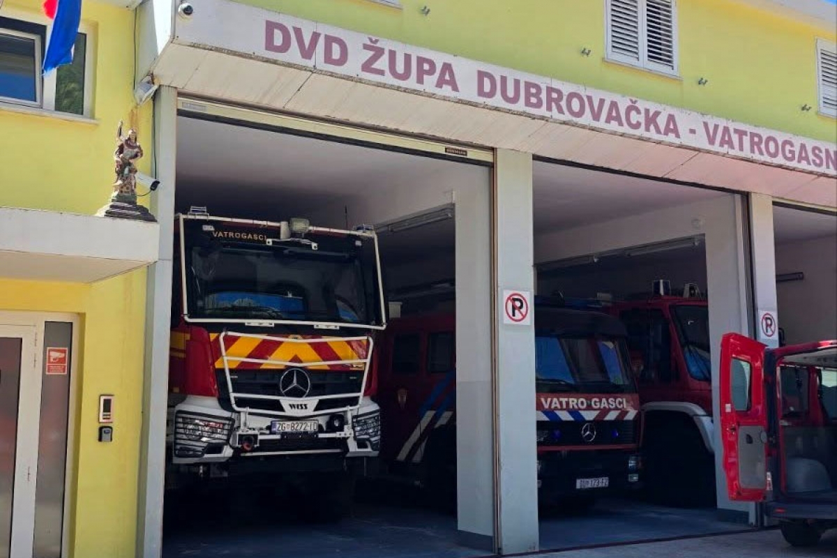 Načelnik Miloslavić uputio čestitku svim vatrogascima, a posebno članovima DVD-a Župa dubrovačka