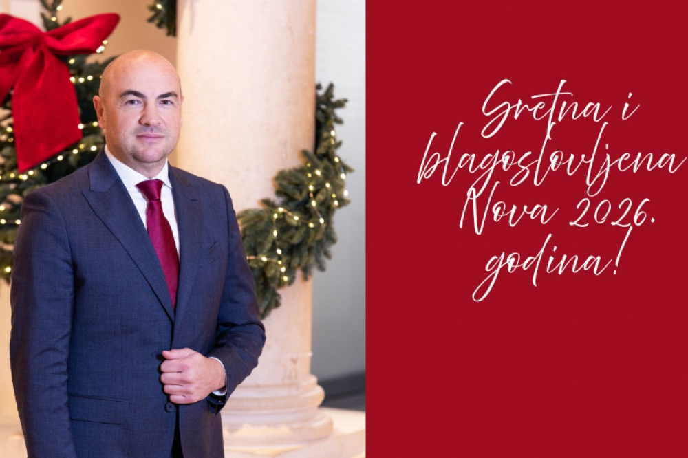 Novogodi&scaron;nja čestitka Dubrovačko-neretvanskog župana Blaža Peza