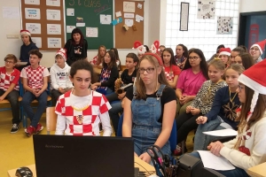 Projekt &ldquo;All Roads Lead to Rome&rdquo;; Župski učenici u online video meetingu s učenicima iz Italije