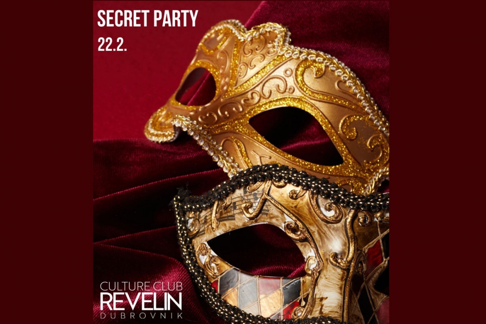 Uzmite masku na ulazu, sakrijte svoj identitet i pridružite se Secret partyju u Revelinu
