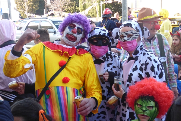 Ultimi od poklada, Tradicionalna povorka župskih karnevala, Ultima zabava uz Branka Medaka u Flaminga