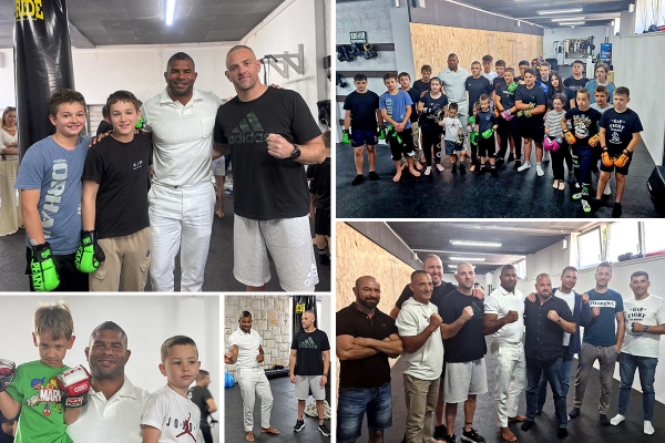 Jedan od najboljih MMA boraca ikada Alistair Overeem posjetio Ground and pound MMA Academy u Srebrenom (FOTO)