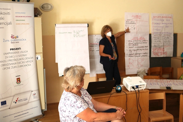U Dječjem vrtiću Župa dubrovačka nastavljena edukacija &bdquo;Upravljanje problemnim situacijama"