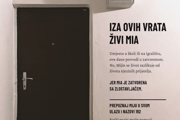 Kampanja &rdquo;Iza Vrata&rdquo;; Onima kojima dom ne znači mir i sigurnost već suprotno, treba na&scaron;a pomoć vi&scaron;e nego ikad