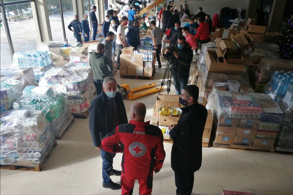 Župan Dobroslavić s gradonačelnikom Frankovićem na Staru godinu obi&scaron;ao žurne službe