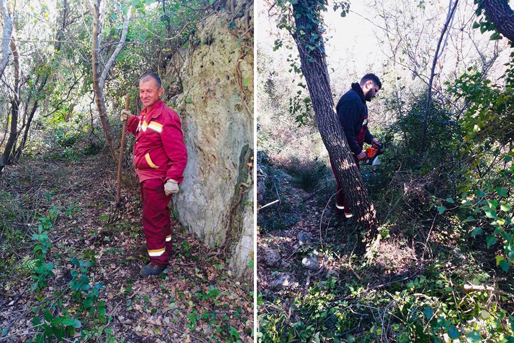 Župsko Komunalno dru&scaron;tvo uređuje pje&scaron;ačke staze povi&scaron;e Krstaca, Klokurića i Bra&scaron;ine
