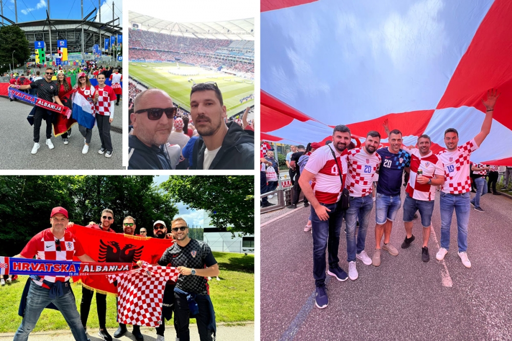 Župljani uz Vatrene u Hamburgu; Hrvatska ide po prvu pobjedu (FOTO)