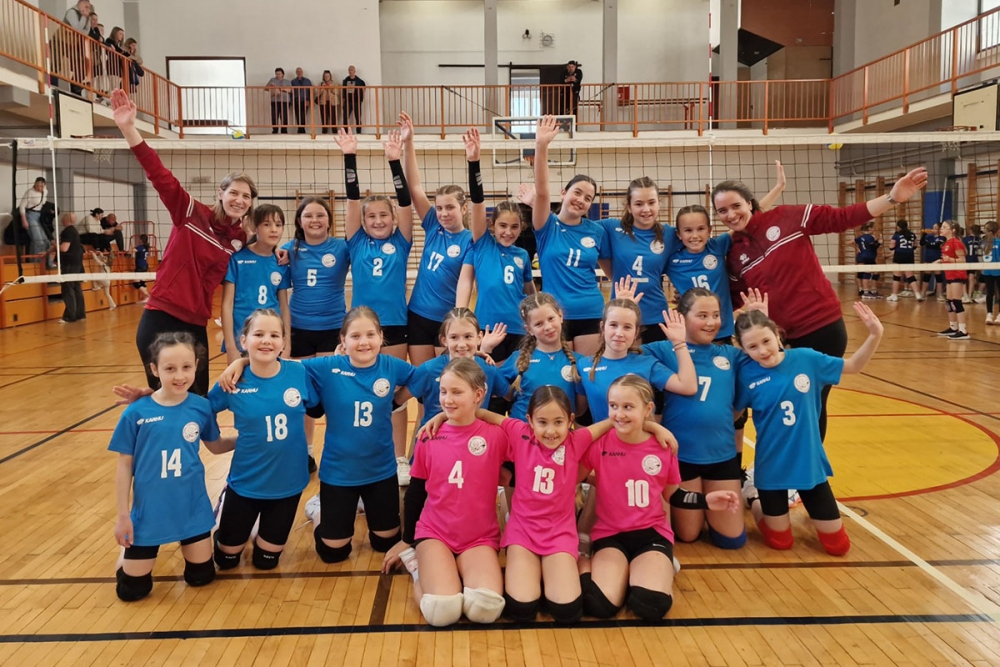ŽOK-u Župa dubrovačka drugo mjesto na prvenstvu Dalmacije u mini odbojci i plasman na državno prvenstvo