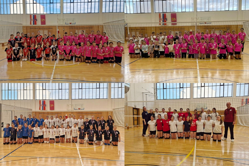 Božićni turnir u ŽOK-a Župa dubrovačka; U dvorani na Mljekari se okupilo oko 250 odbojka&scaron;ica (FOTO)