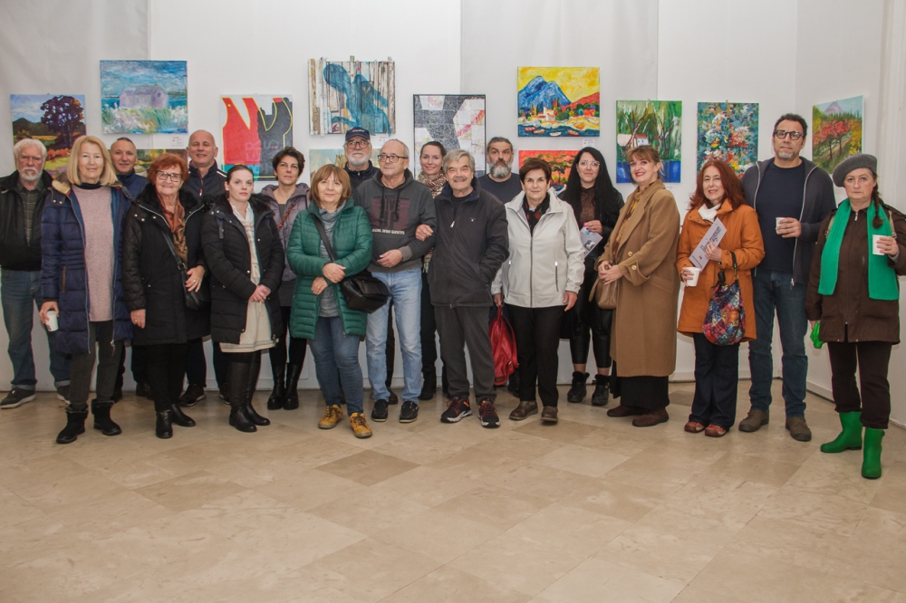 Otvorena izložba "Likovni razgovori" Dubrovačke udruge likovnih umjetnika