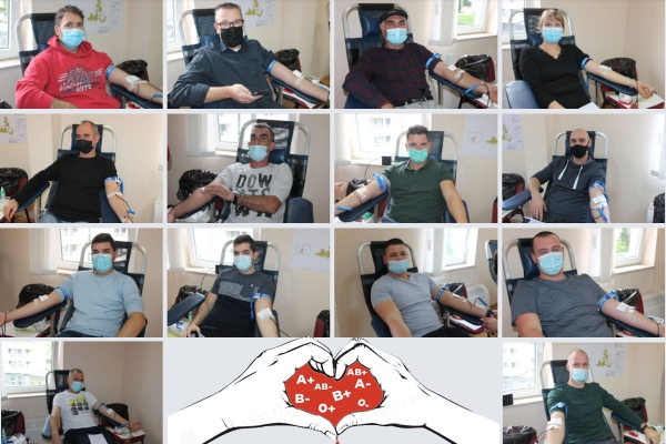 Akciji darivanja krvi u Župi se odazvalo 22 darivatelja od kojih je 17 uspje&scaron;no darovalo krv