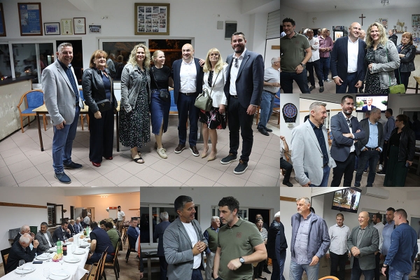 Druženje članova i simpatizera HDZ-a s kandidatima za načelnika i župana na Donjem Brgatu (FOTO)