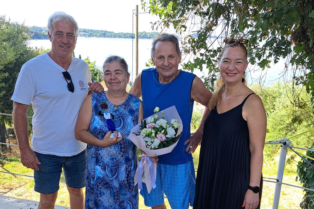 Turistička zajednica dodijelila priznanje paru iz Če&scaron;ke koji od 2008. godine ljetuje u Platu