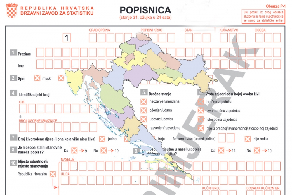 U rujnu počinje popis stanovni&scaron;tva koji bi Župi trebao donijeti potvrdu da ima vi&scaron;e od 10 tisuća stanovnika