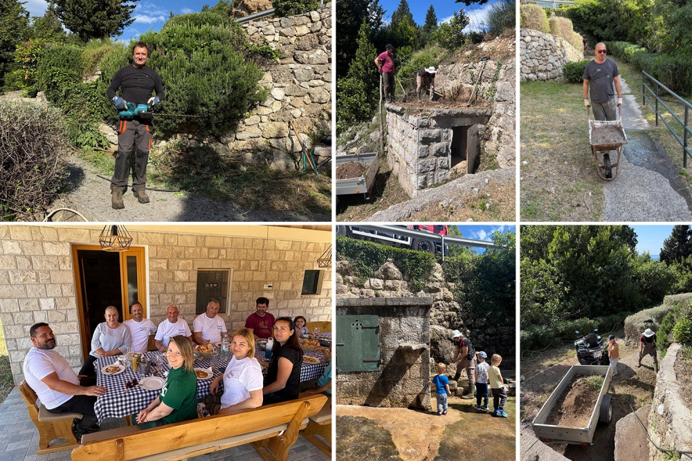 Akcija "Čisti izvor"; Uklonjeno raslinje i otpad, uređen prostor oko dva izvora u Grbavcu (FOTO)