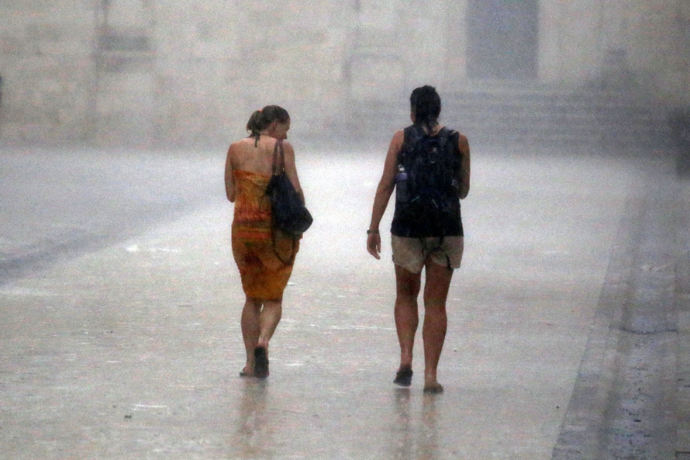 DHMZ  za sutra izdao narančasto upozorenje, obilnije padaline i jaki pljuskovi s grmljavinom