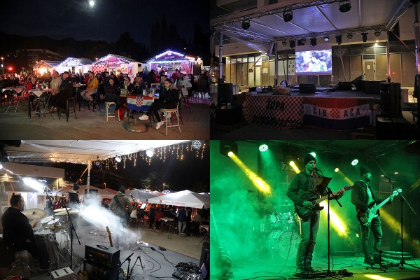 Advent u Župi u navijačkoj atmosferi, večer uz rock hitove u izvedbi konavoskih Bjelou&scaron;ka (FOTOGALERIJA)
