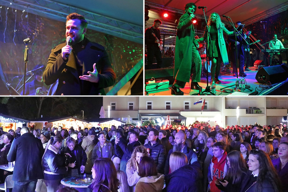 Matija Cvek i njegov bend The Funkensteins zabavili publiku na Adventu u Župi (FOTO/VIDEO)