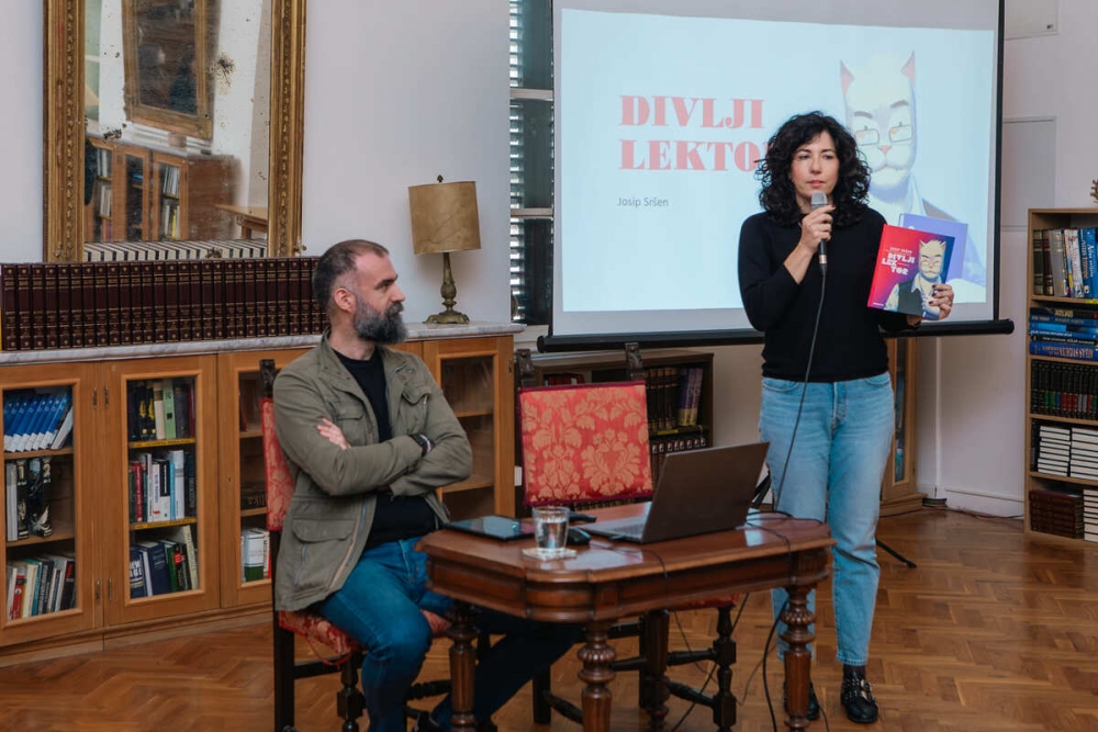 Strip &bdquo;Divlji lektor&ldquo; autora Josipa Sr&scaron;ena predstavljen u Dubrovačkim knjižnicama