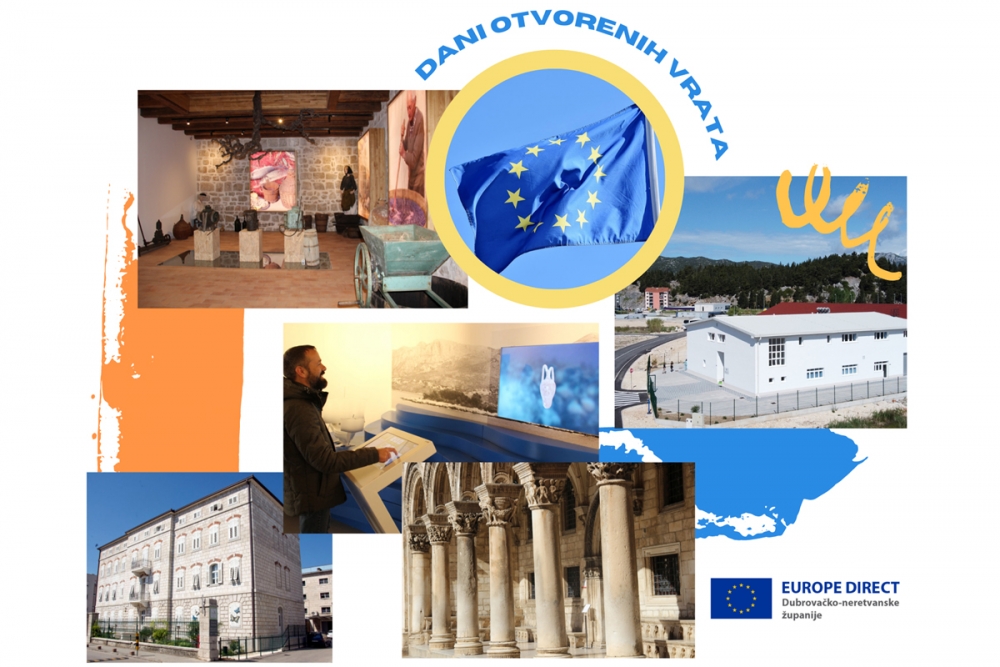 Obilježavanje Dana Europe; Ne propustite Dane otvorenih vrata diljem Dubrovačko-neretvanske županije
