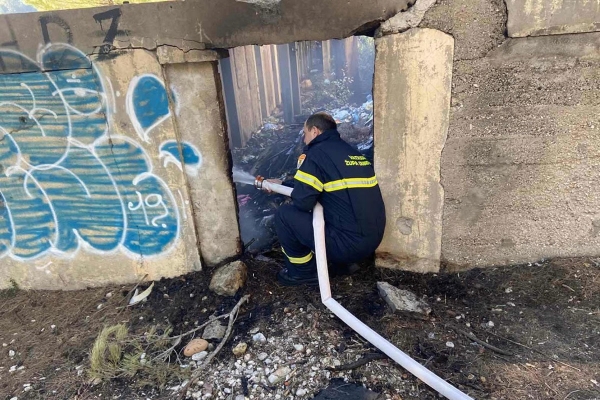 Vatreni ulazak u Novu godinu - U dva dana župski DVD gasio čak četiri požara