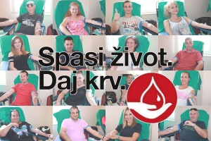 Akcija darivanja krvi i uzimanja uzoraka za tipizaciju krvi u ponedjeljak u Župi
