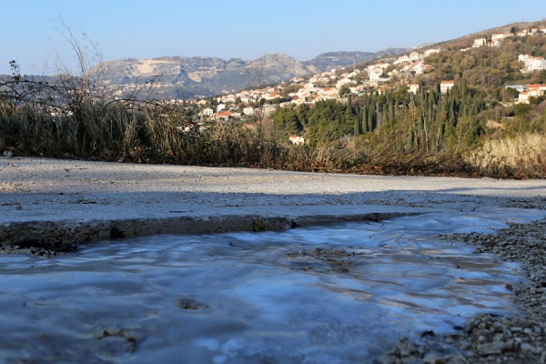 Upozorenje na veliku opasnost od hladnog vala, noćas meteorolo&scaron;ka stanica u Kuparima izmjerila -3.4&deg;C