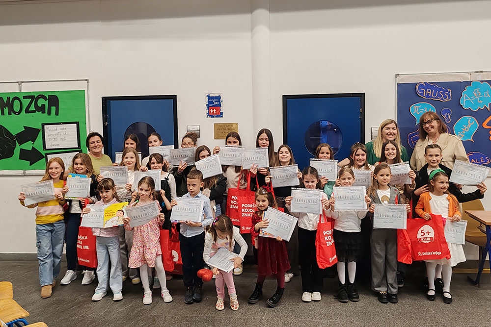 U župskoj &scaron;koli održana Smotra u pripovijedanju za djecu i mlade, sudjelovala i djeca iz vrtića